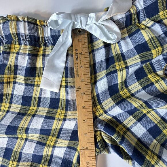 NHL Buffalo‎ Sabres Women's Pajama Pants M Hockey Embroidered Logo Flannel - Picture 6 of 7